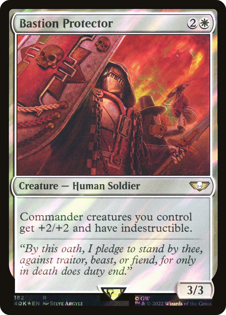 Bastion Protector (Surge Foil) [40K - 182]
