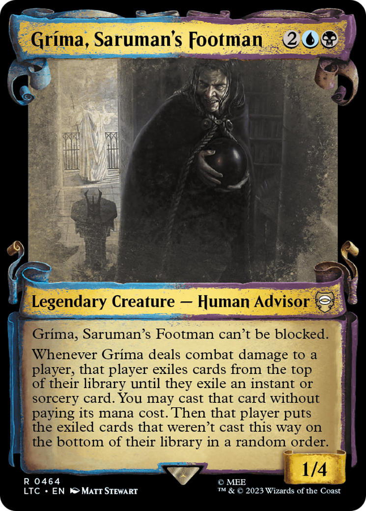 Grima, Saruman's Footman (Showcase Scrolls) [LTC - 464]
