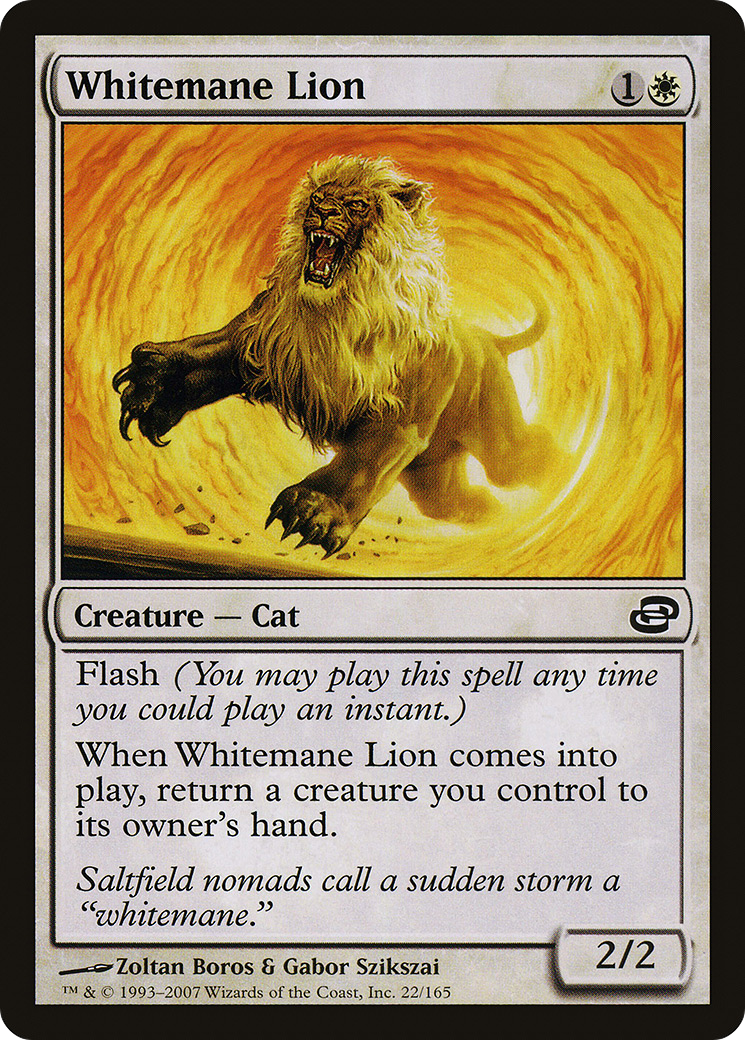Whitemane Lion [PLC - 22]