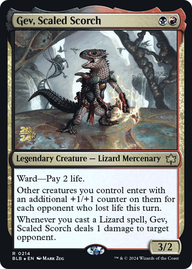 Gev, Scaled Scorch [PRE - 214]