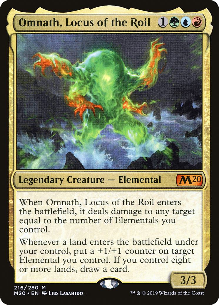 Omnath, Locus of the Roil [M20 - 216]
