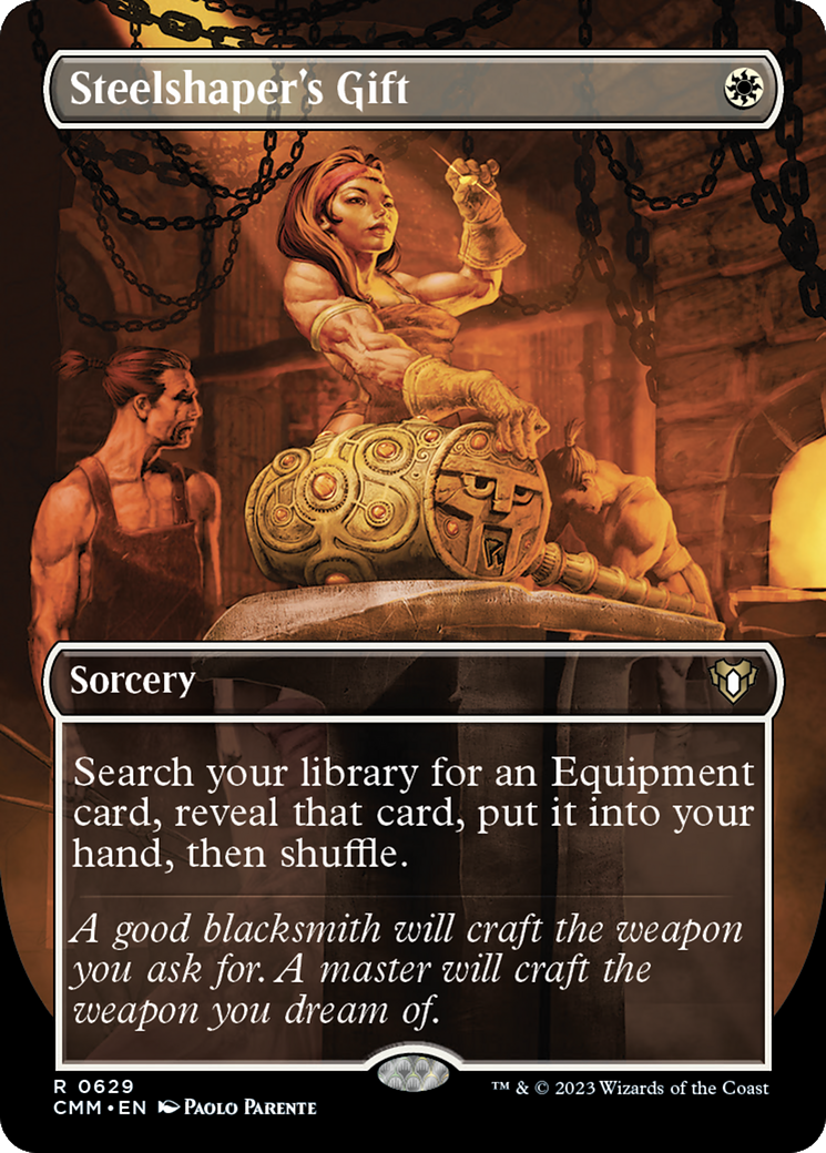 Steelshaper's Gift (Borderless) [CMM - 629]
