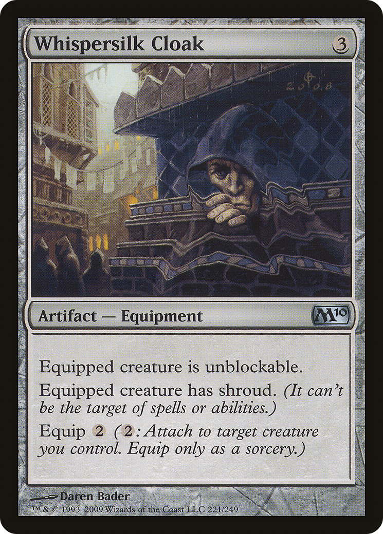 Whispersilk Cloak [M10 - 221]