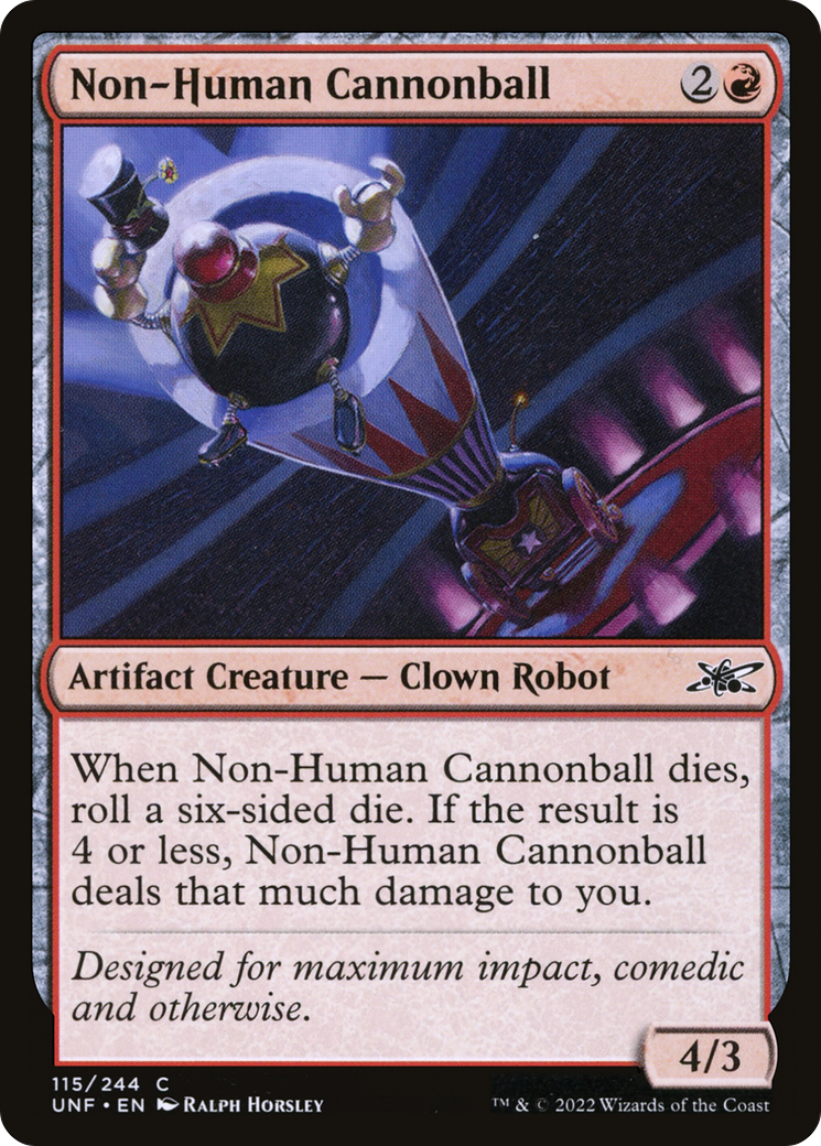 Non-Human Cannonball [UNF - 115]