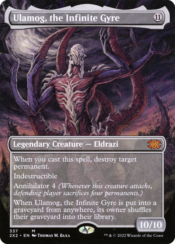 Ulamog, the Infinite Gyre (Borderless) [2X2 - 337]