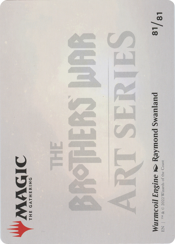 Wurmcoil Engine // Wurmcoil Engine (ABRO-081) - The Brothers' War Art Series (Borderless)