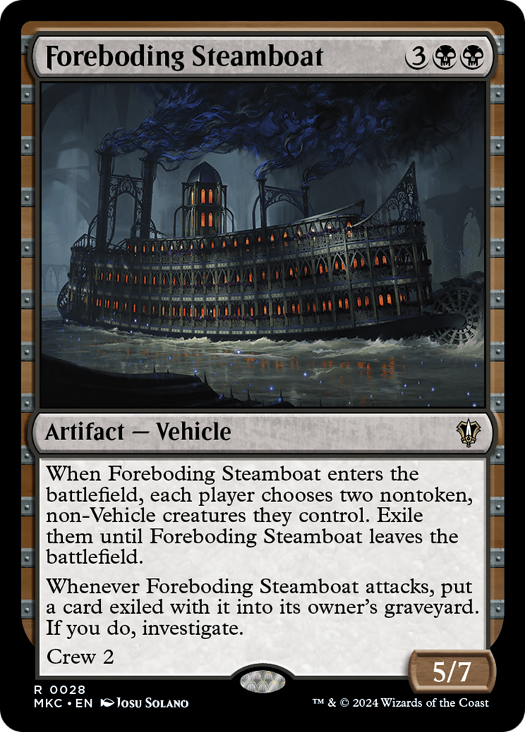 Foreboding Steamboat [MKC - 28]