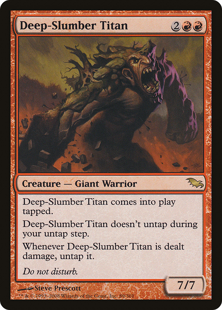 Deep-Slumber Titan [SHM - 89]