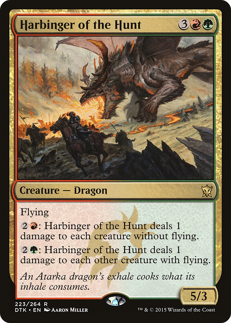 Harbinger of the Hunt [DTK - 223]
