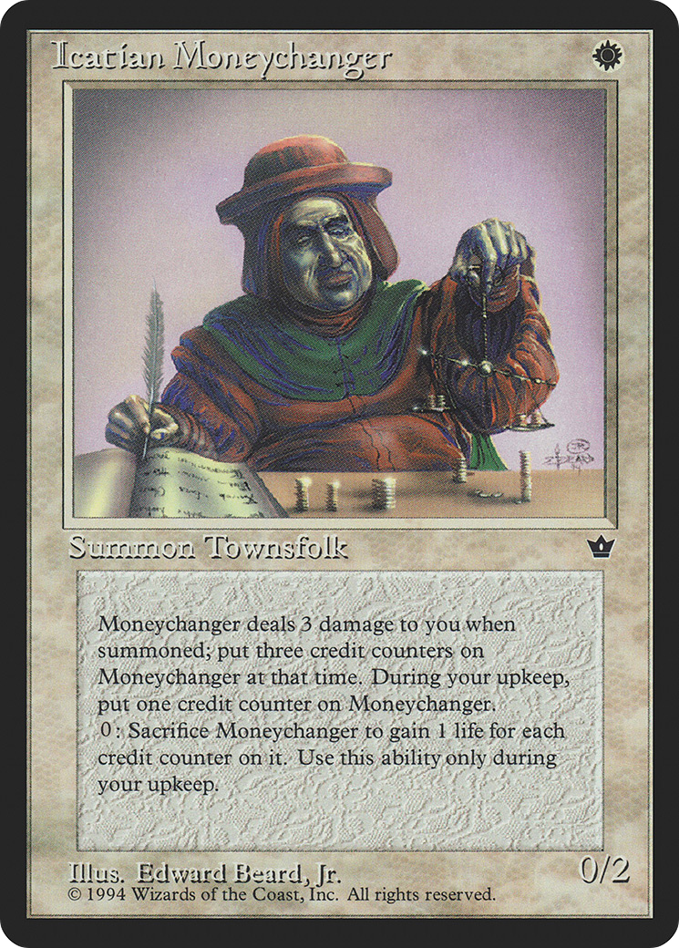 Icatian Moneychanger (Beard, Jr.) [FEM - N/A]