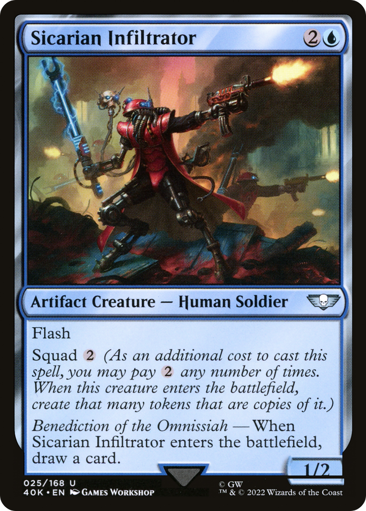 Sicarian Infiltrator [40K - 25]