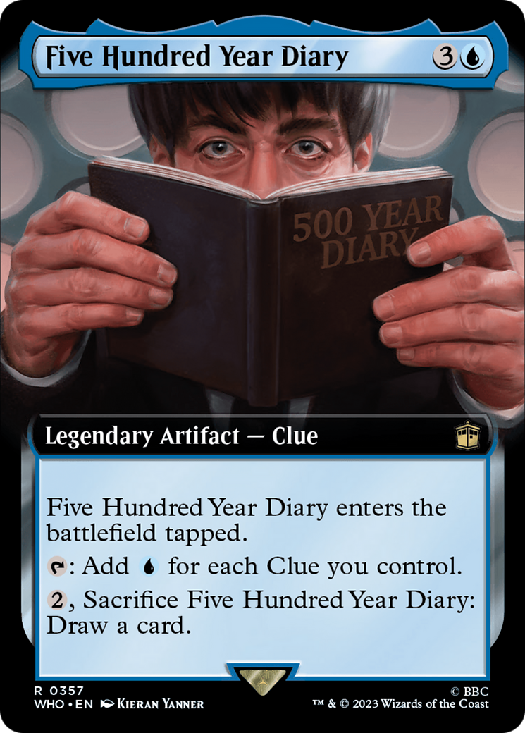 Five Hundred Year Diary (Extended Art) (WHO-357) - Doctor Who: (Extended Art)