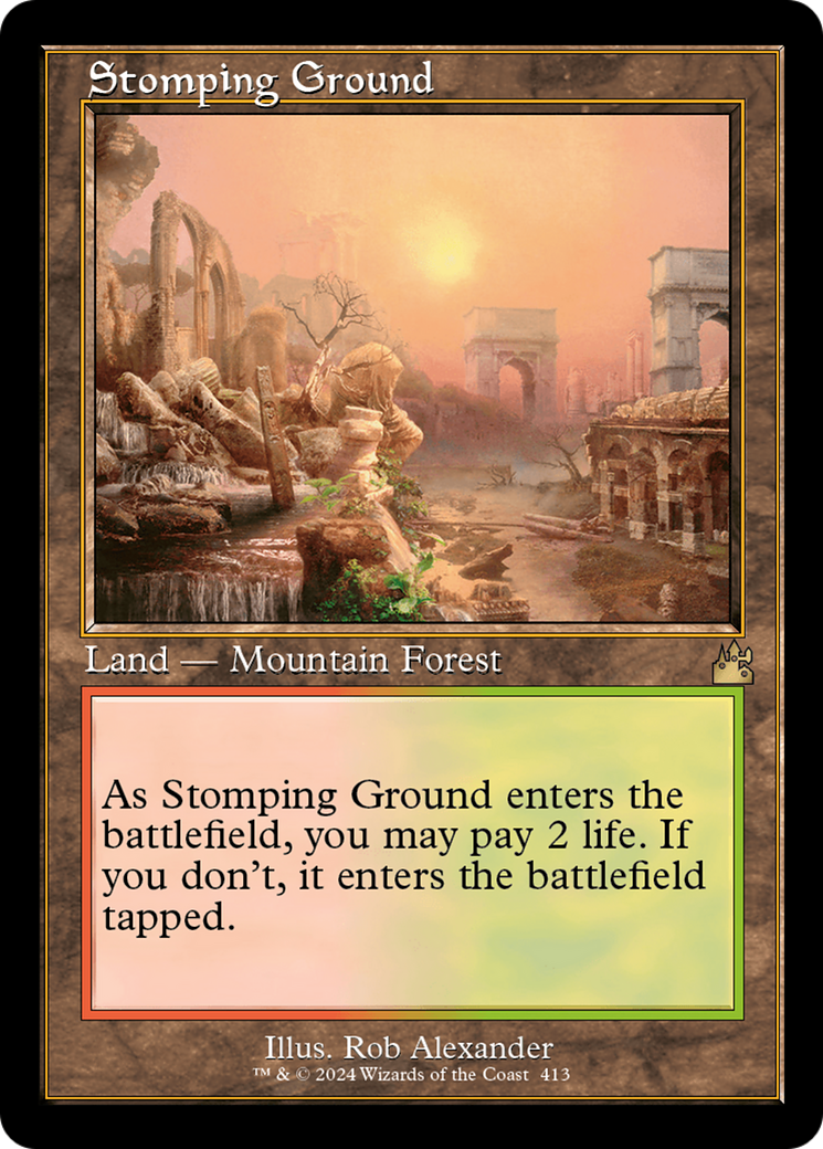 Stomping Ground (Retro Frame) [RVR - 413]