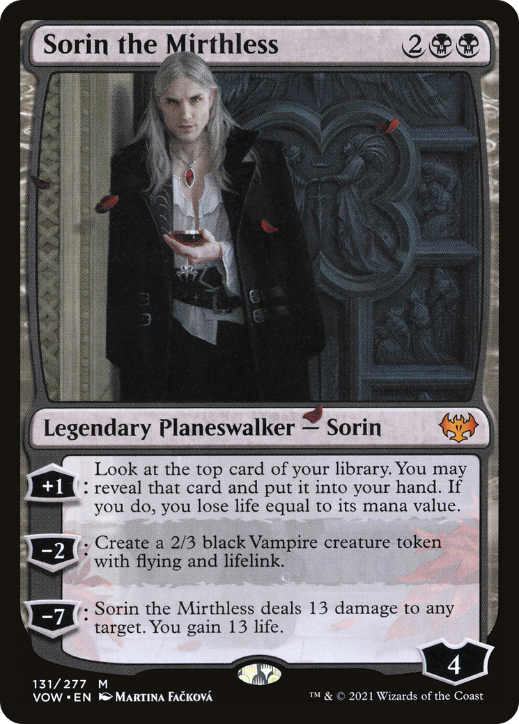 Sorin the Mirthless [VOW - 131]