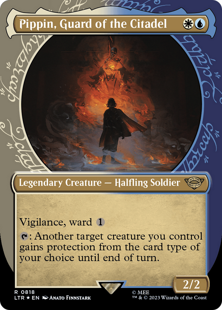 Pippin, Guard of the Citadel (Showcase) (Surge Foil) [LTR - 818]