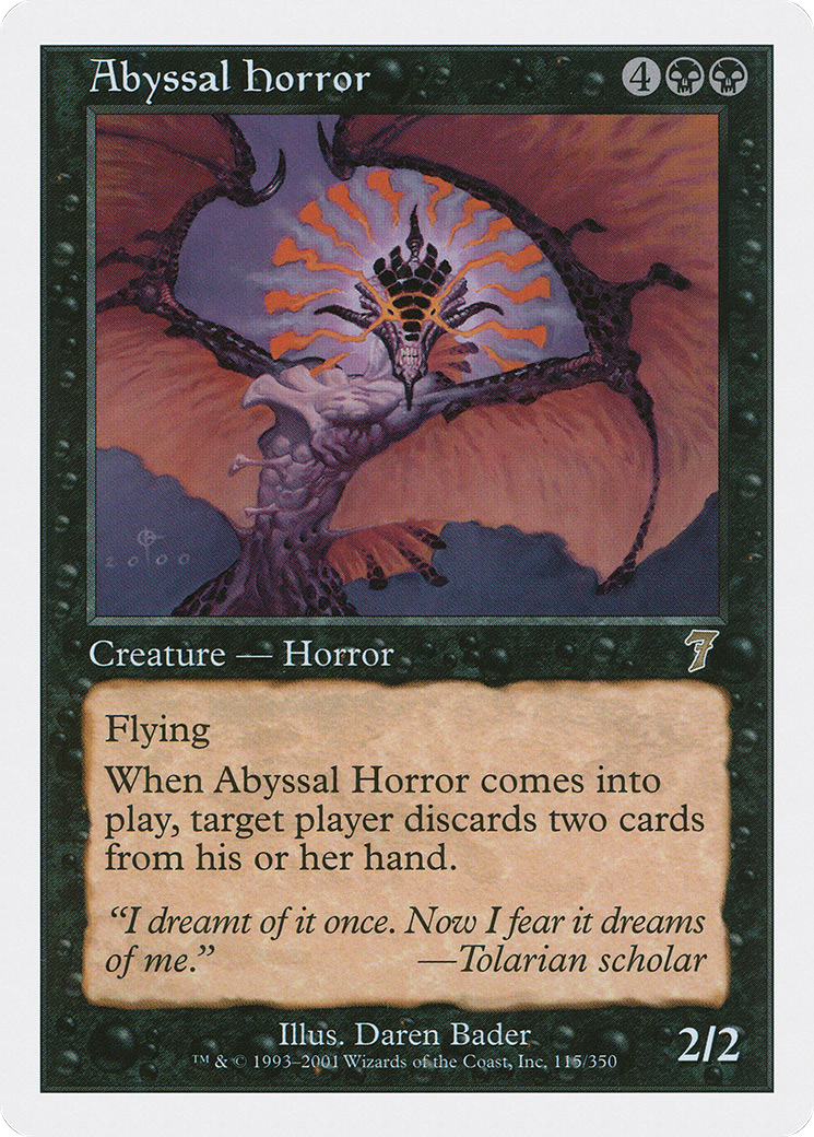 Abyssal Horror [7ED - 115]