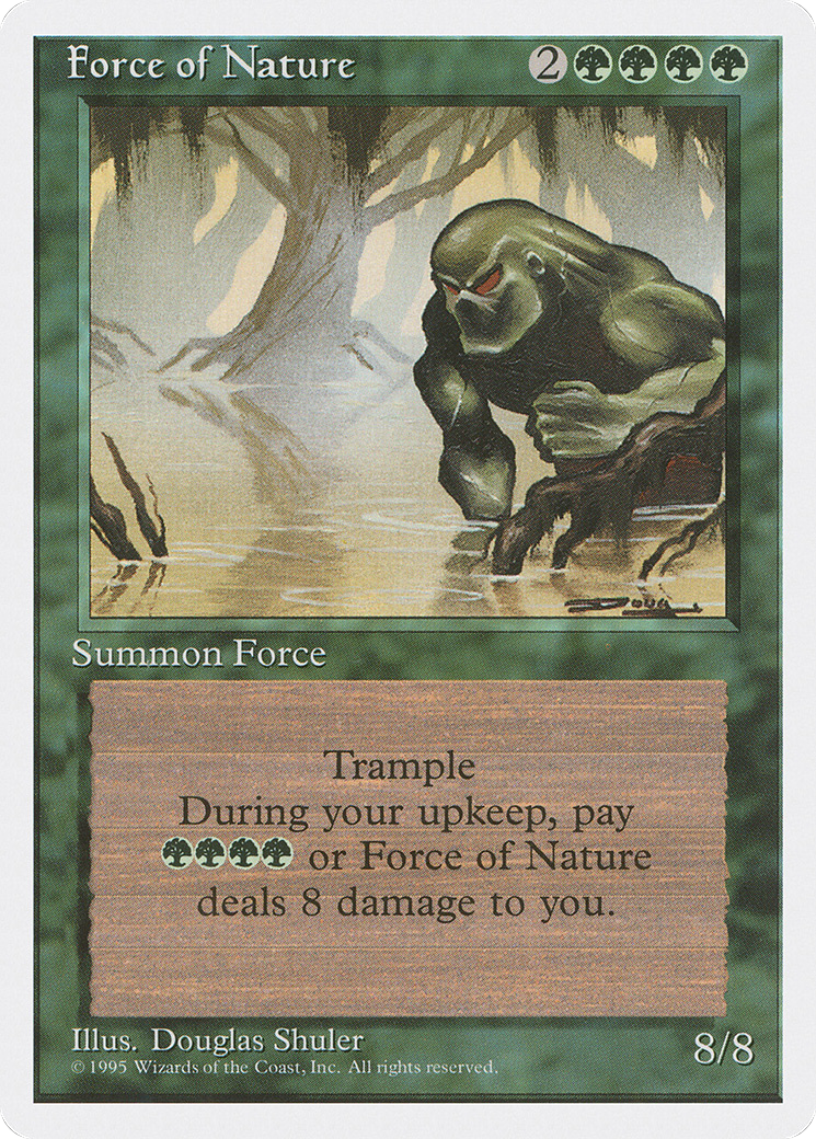 Force of Nature [4ED - N/A]