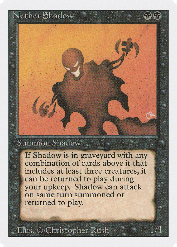 Nether Shadow [3ED - N/A]