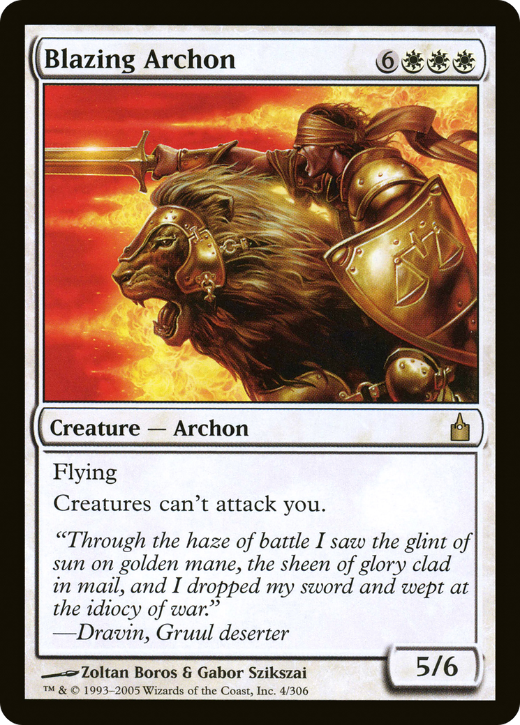 Blazing Archon [RAV - 4]