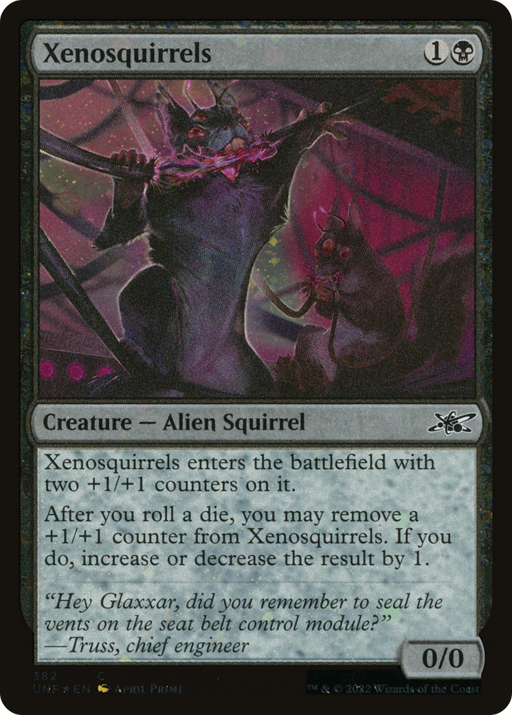 Xenosquirrels (Galaxy Foil) [UNF - 382]