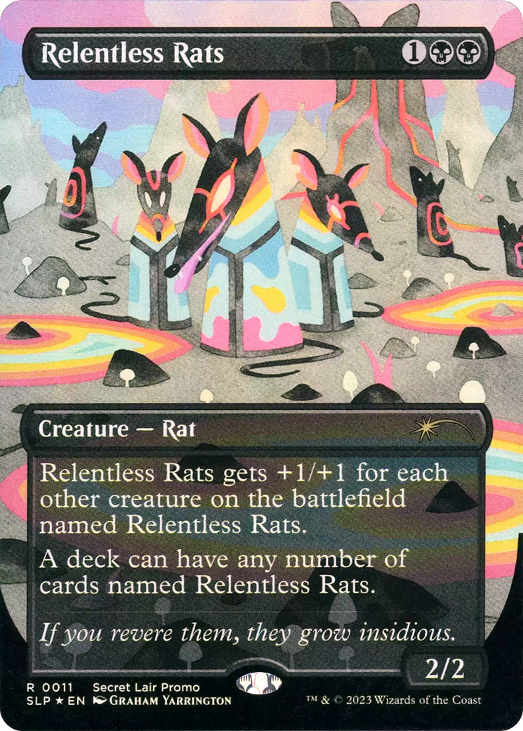 Relentless Rats (0011) (SLP-011) - Secret Lair Showdown