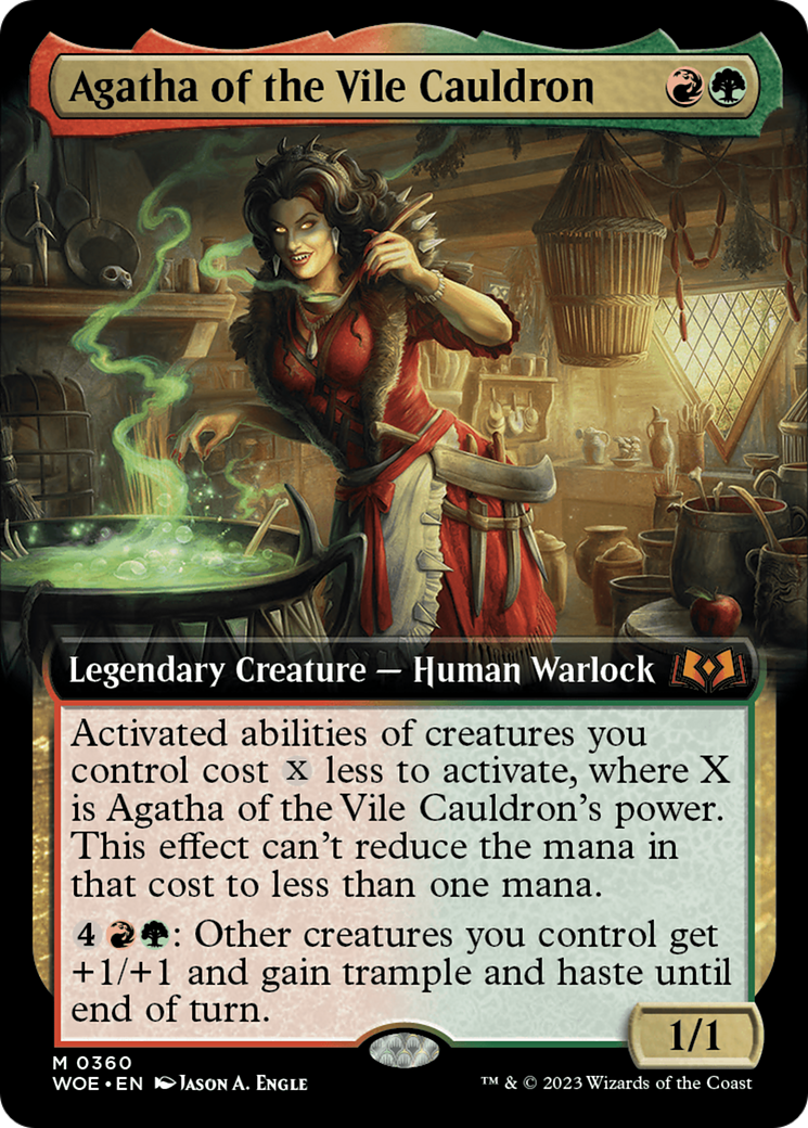 Agatha of the Vile Cauldron (Extended Art) [WOE - 360]