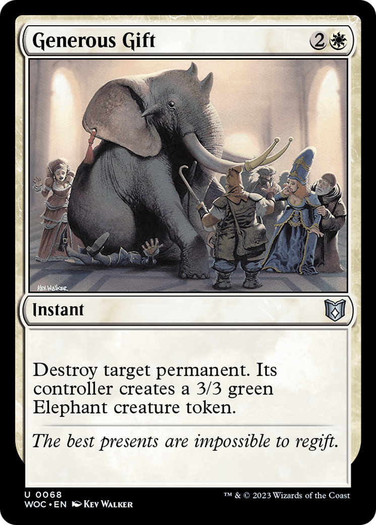 Generous Gift [WOC - 68]