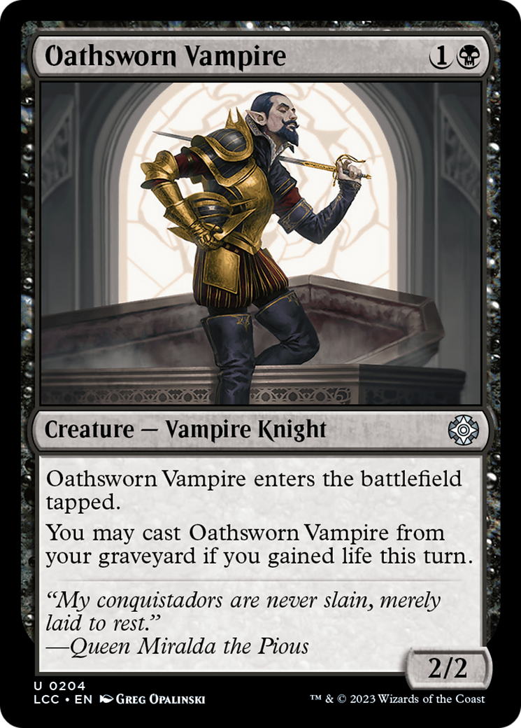 Oathsworn Vampire [LCC - 204]