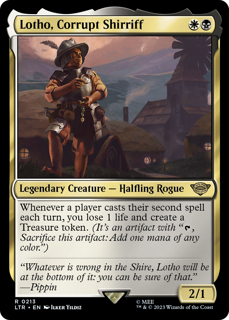 Lotho, Corrupt Shirriff [LTR - 213]
