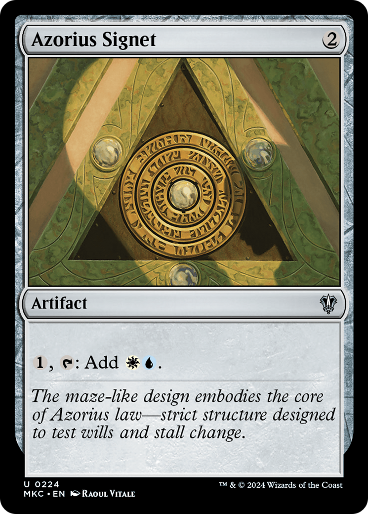 Azorius Signet [MKC - 224]