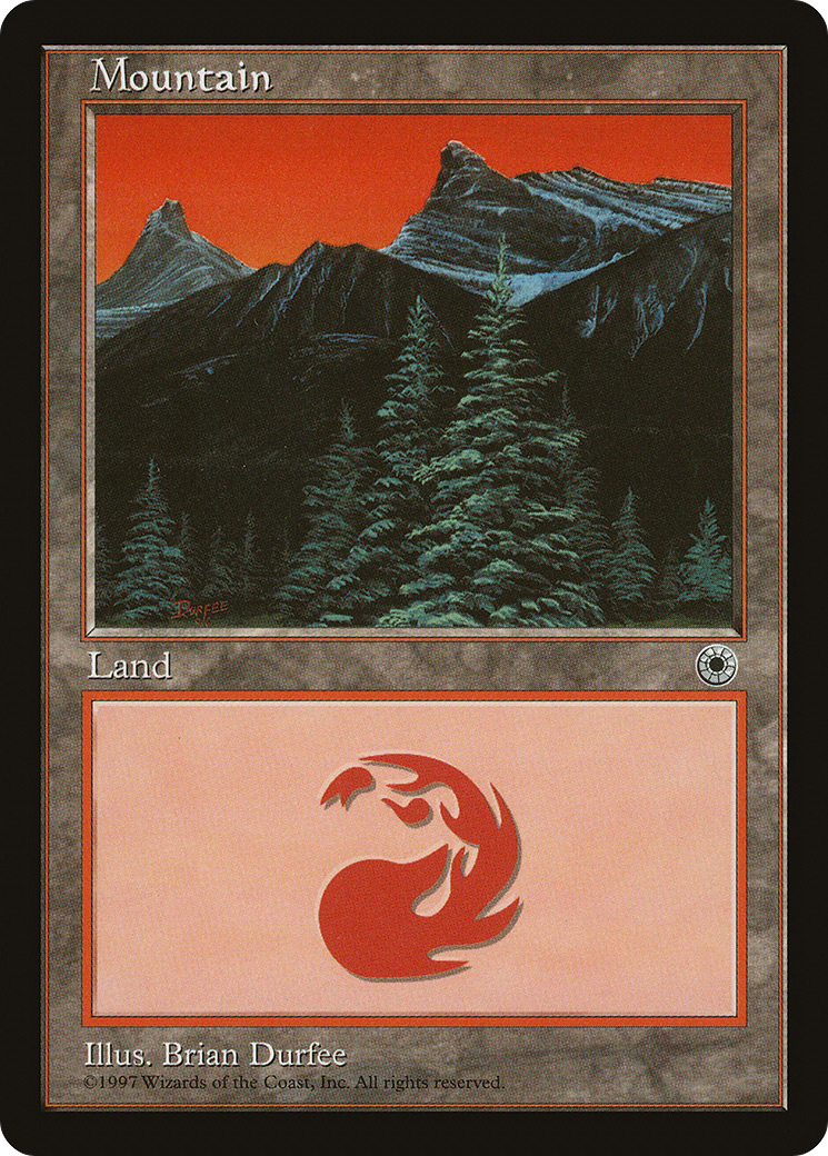 Mountain (Trees Center) [POR - 213]