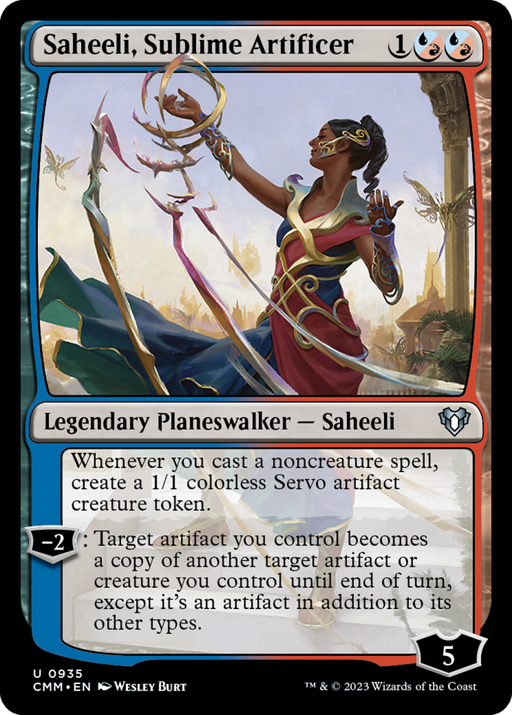 Saheeli, Sublime Artificer [CMM - 935]