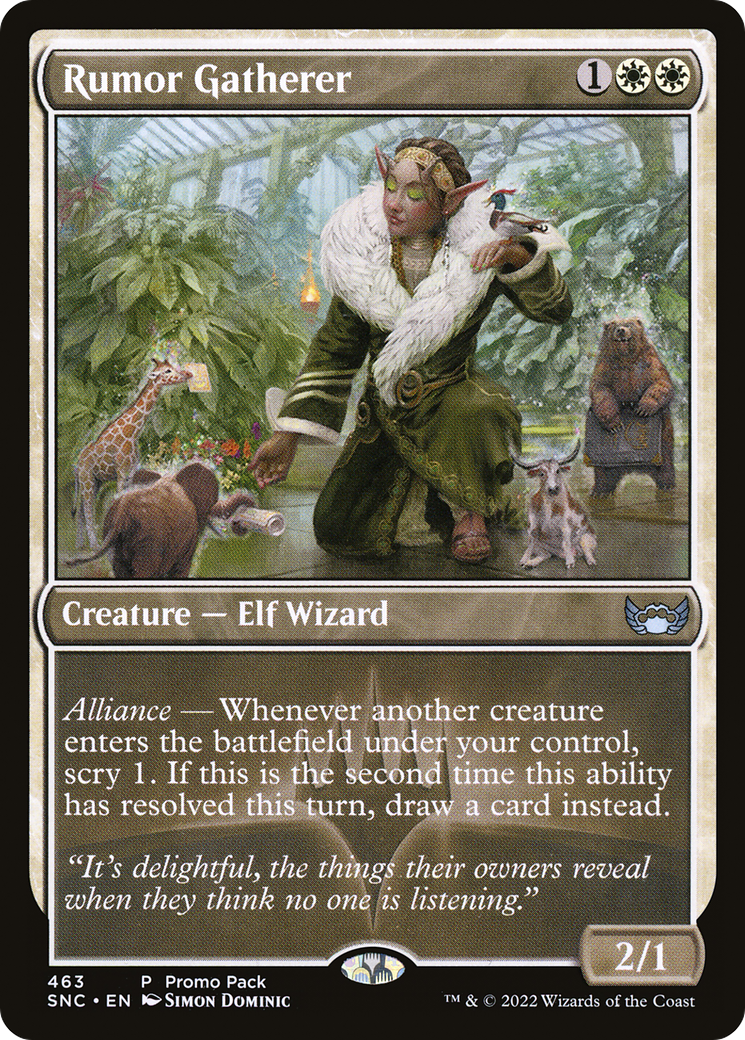 Rumor Gatherer [PPSNC - 463]