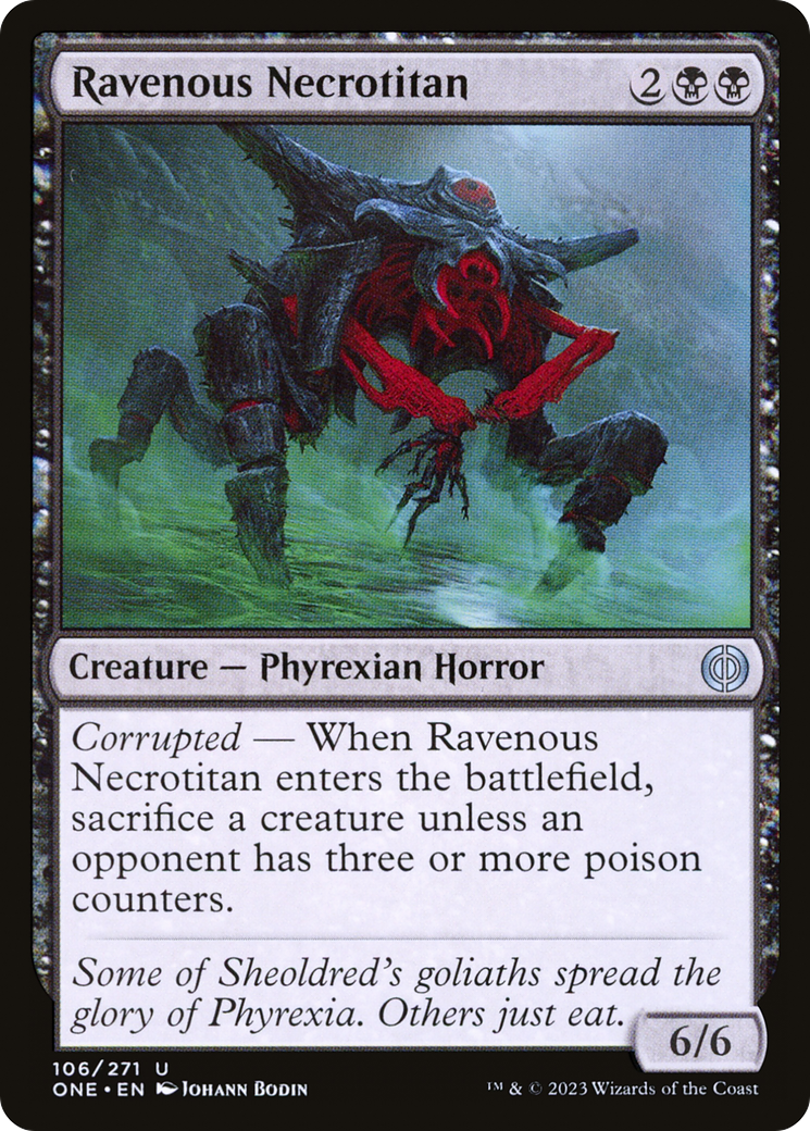Ravenous Necrotitan [ONE - 106]