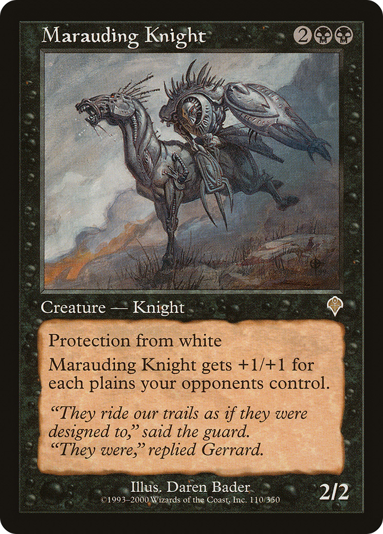 Marauding Knight [INV - 110]