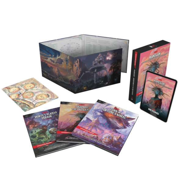 D&D - Planescape - Adventures in the Multiverse - Alt Cover