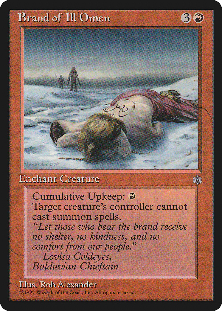 Brand of Ill Omen [ICE - N/A]