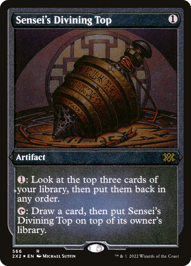 Sensei's Divining Top (Foil Etched) [2X2 - 566]
