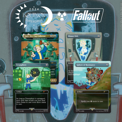 Secret Lair Drop: Secret Lair x Fallout: Vault Boy (Rainbow Foil Edition)