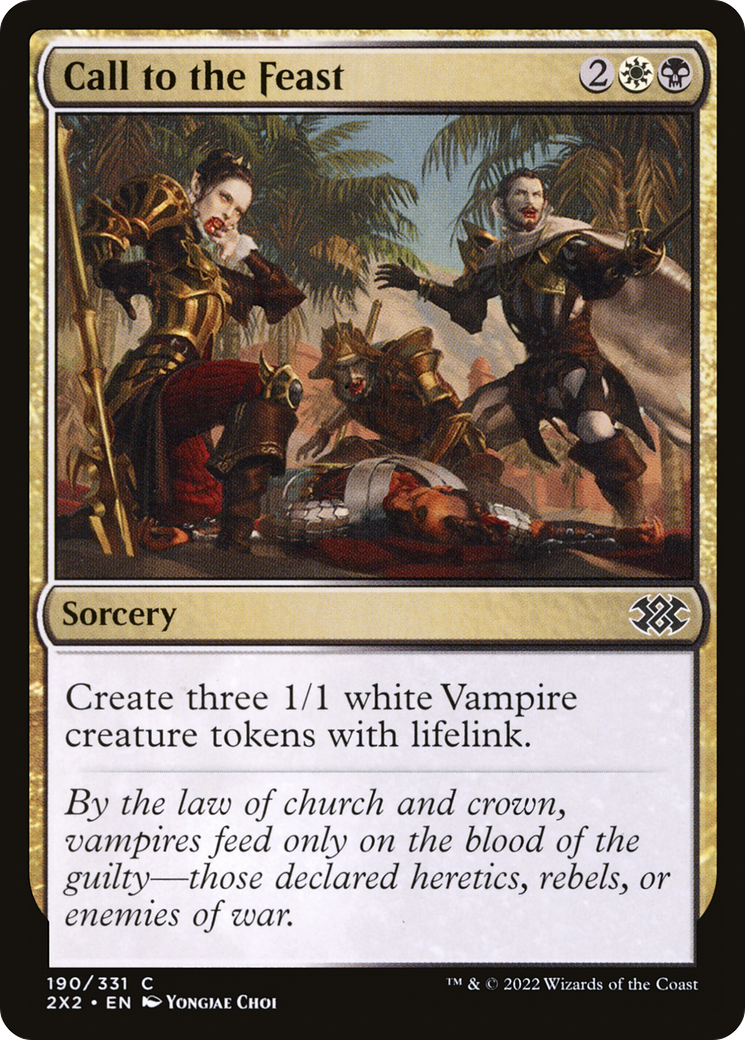 Call to the Feast [2X2 - 190]