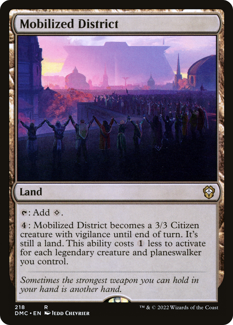 Mobilized District [DMC - 218]