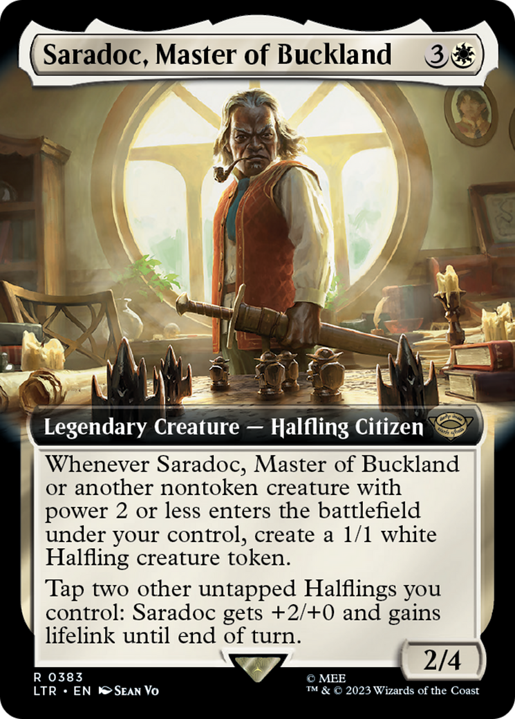 Saradoc, Master of Buckland (Extended Art) [LTR - 383]