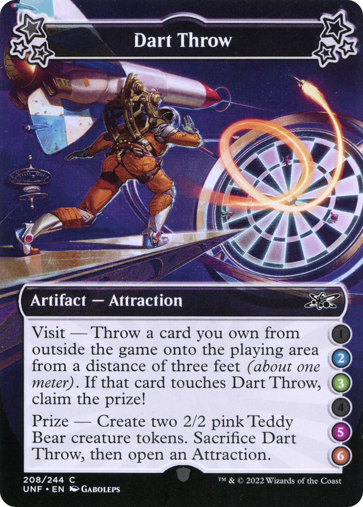 Dart Throw (2-3-5-6) [UNF - 208]