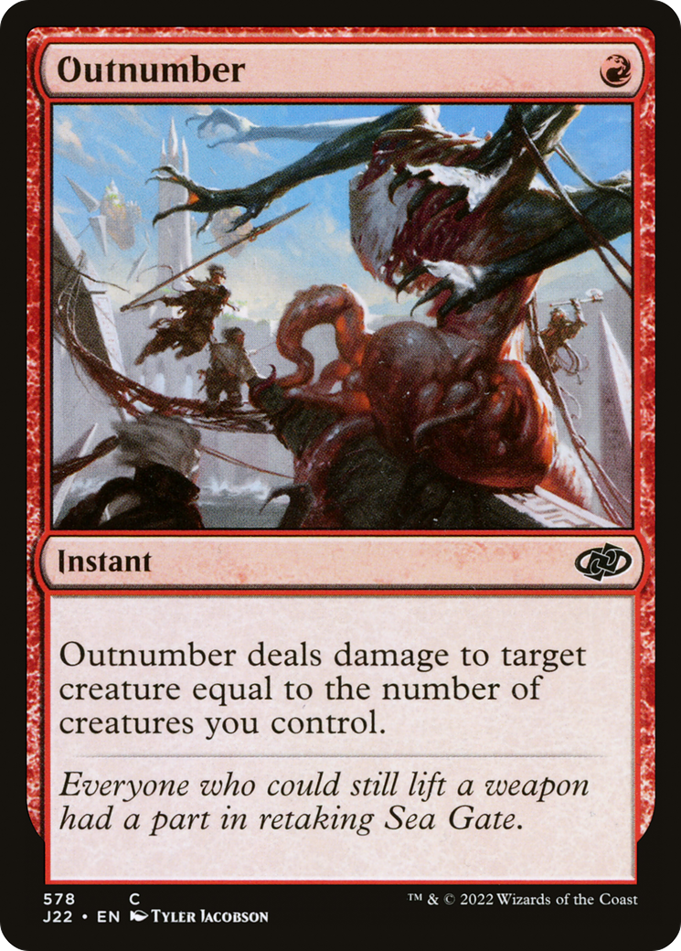 Outnumber [J22 - 578]