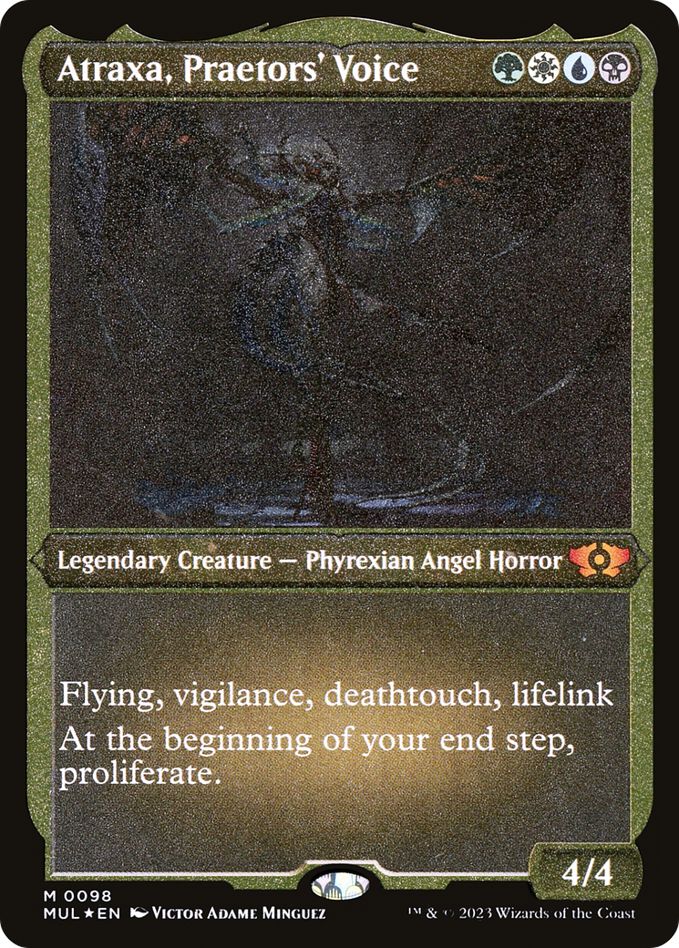Atraxa, Praetors' Voice (Foil Etched) [MUL - 98]
