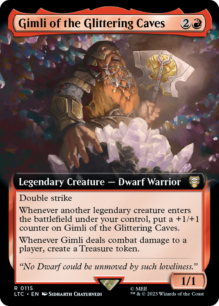 Gimli of the Glittering Caves (Extended Art) [LTC - 115]