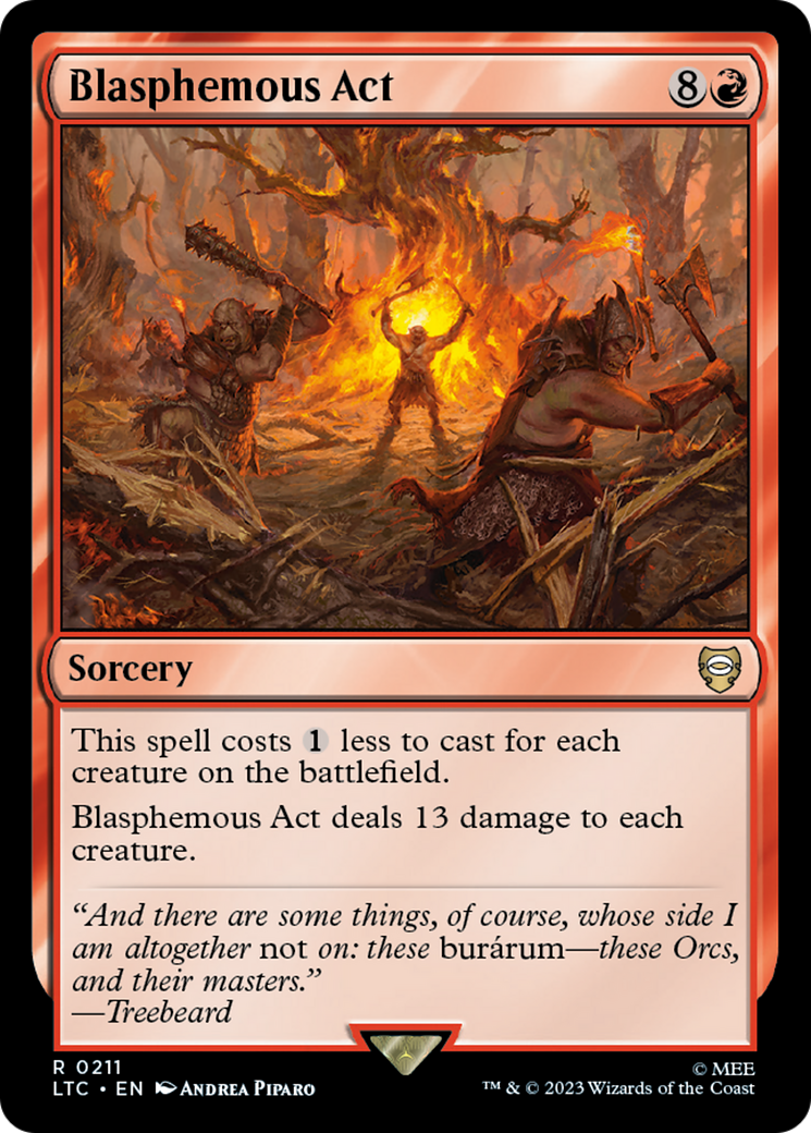 Blasphemous Act [LTC - 211]