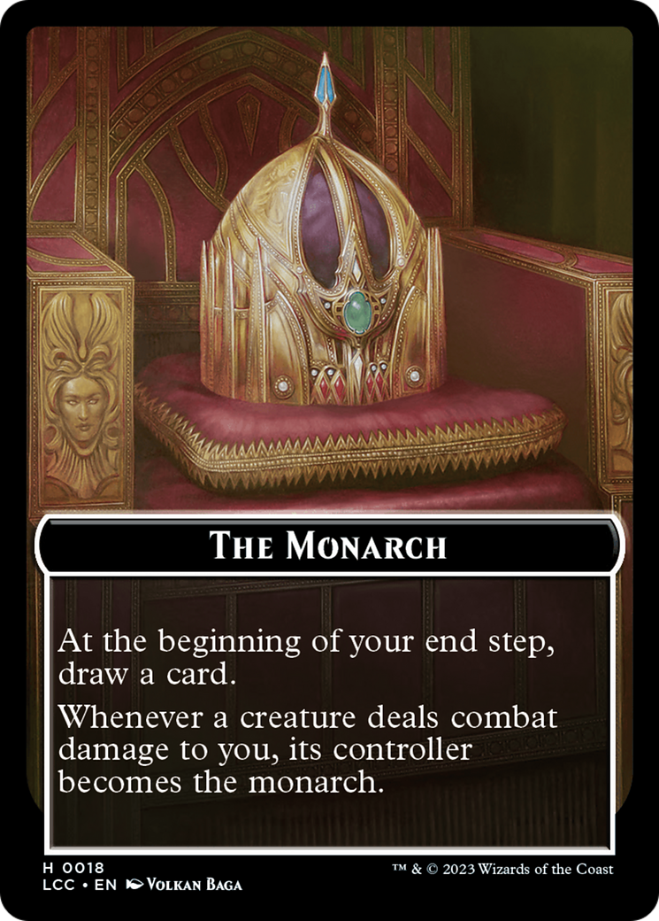 The Monarch (TLCC-018) - The Lost Caverns of Ixalan Commander Tokens