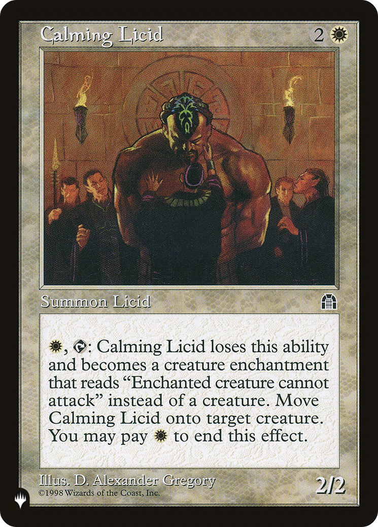 Calming Licid [LIST - N/A]