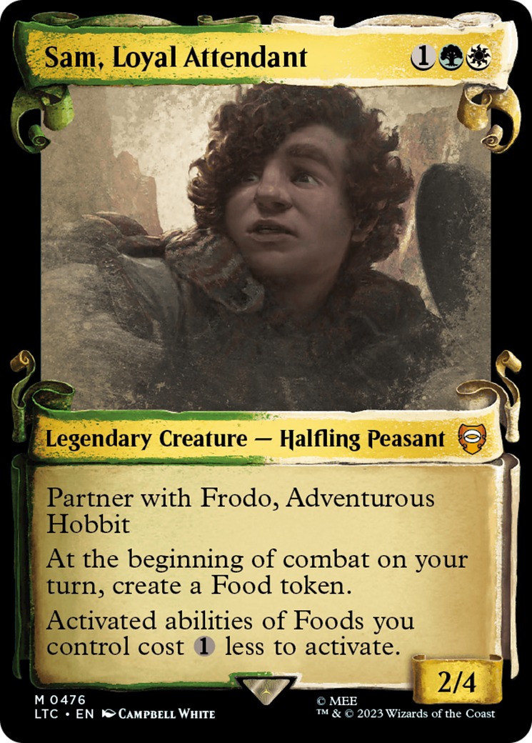 Sam, Loyal Attendant (Showcase Scrolls) [LTC - 476]